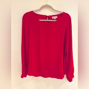 Loft Fire Truck 🚒 Red Blouse